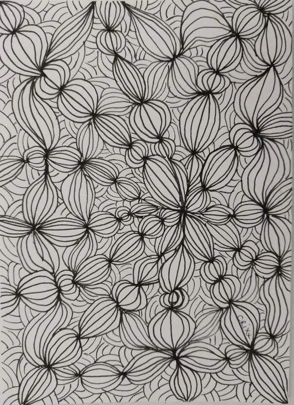 Zentangle gift card