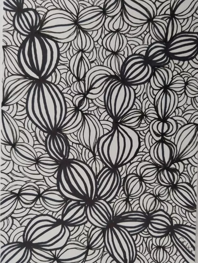 Zentangle gift card
