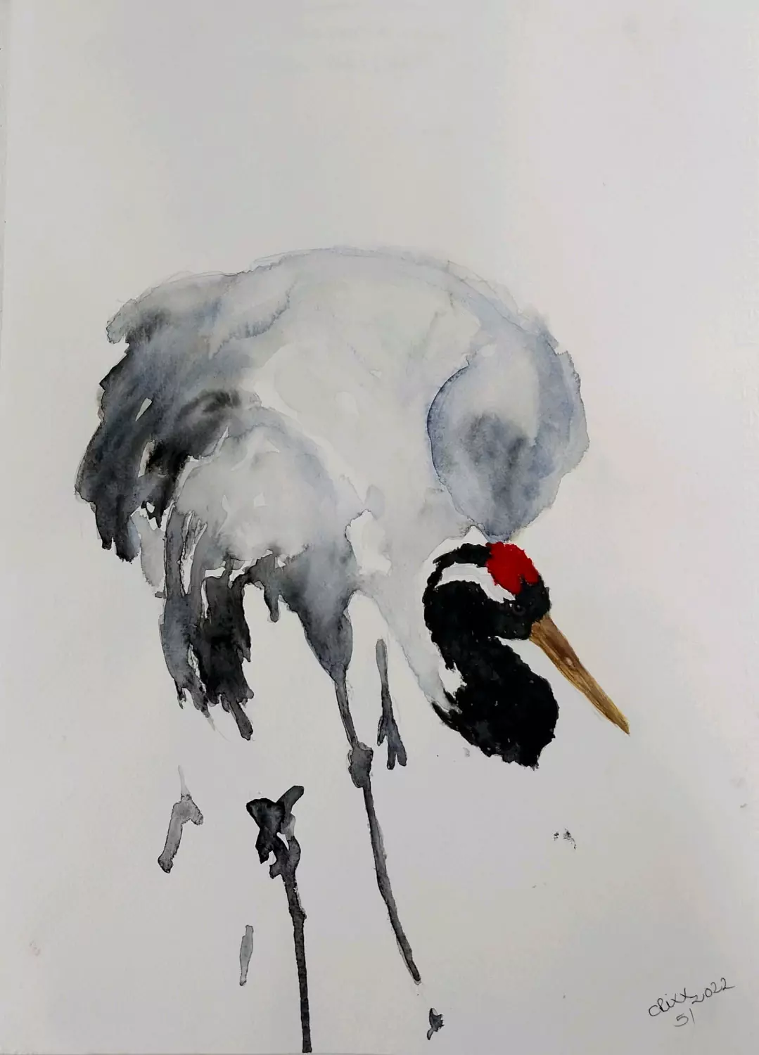 Japanese crane